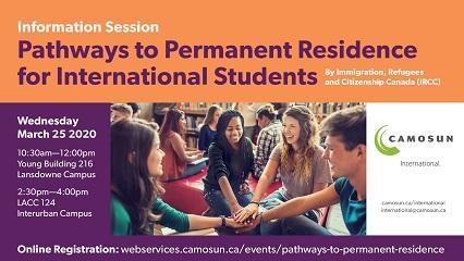 Pathways to Permanent Residence for International Students